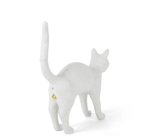 geur Afdaling Prematuur Jobby The Cat Table Lamp White - Buy it at AndLight!