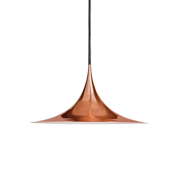 GUBI Semi Pendant Small Copper