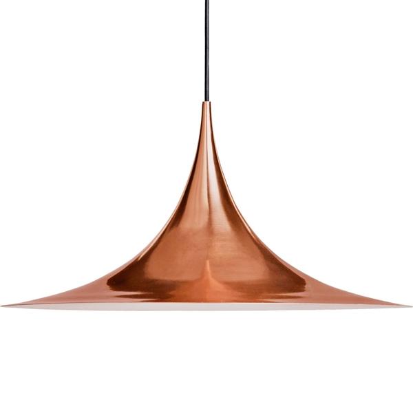 GUBI Semi Lampa wisząca Duża Miedziana