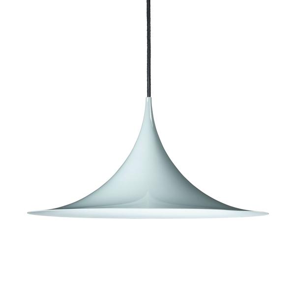 GUBI Semi Pendant Medium Blank Blue Grey