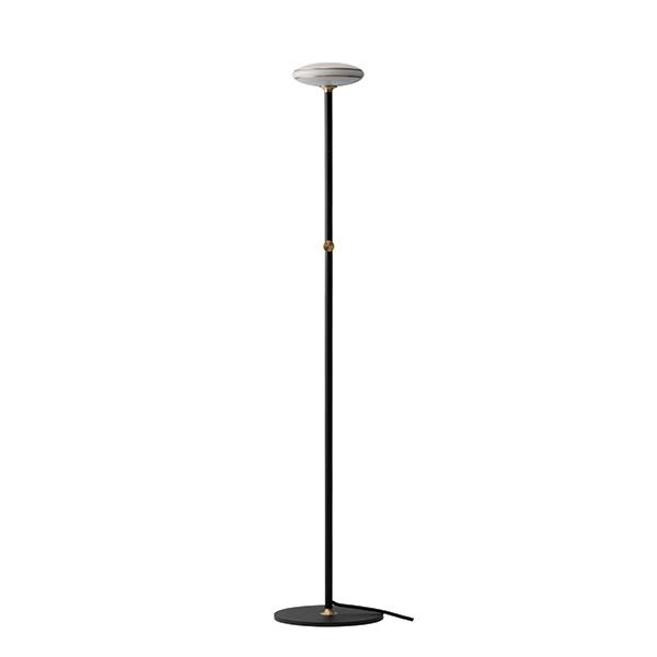 Shade ØS1 Floor Lamp Black/Brass - w/Node