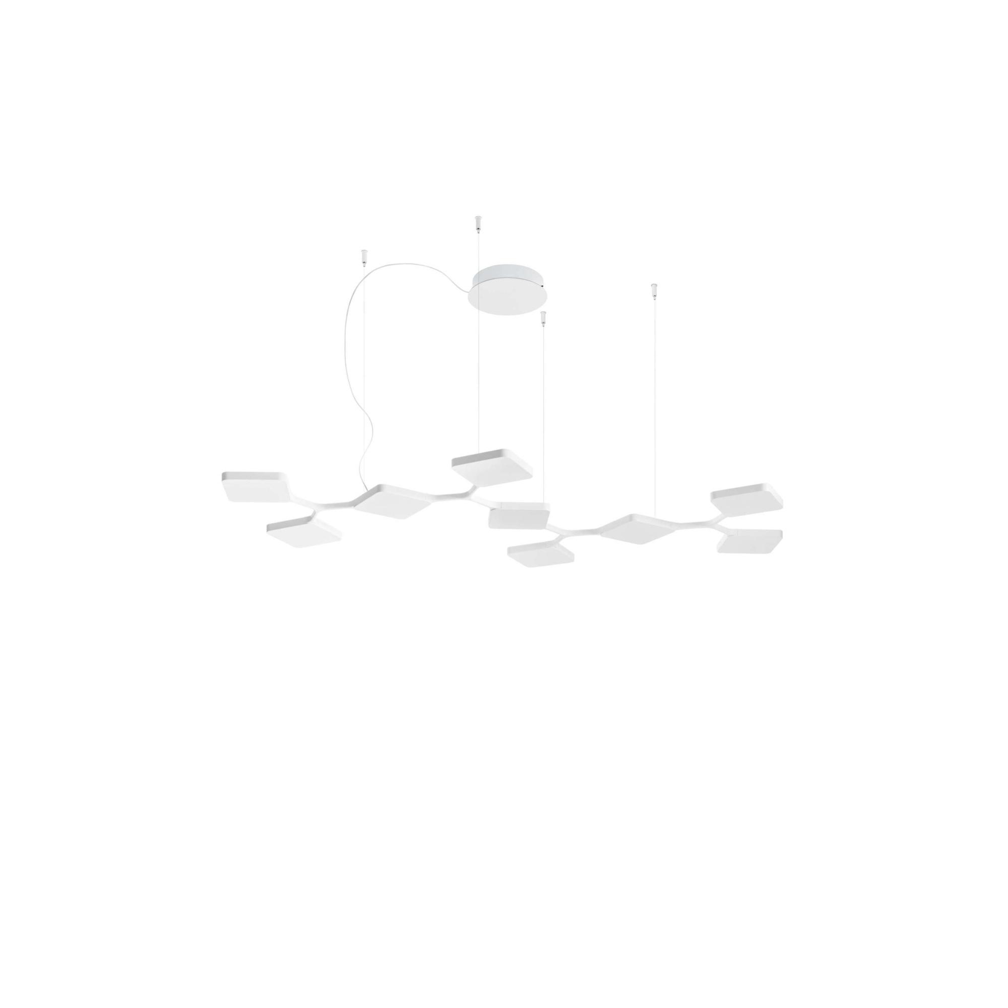Stilnovo Quad Hanglamp Lineair Wit