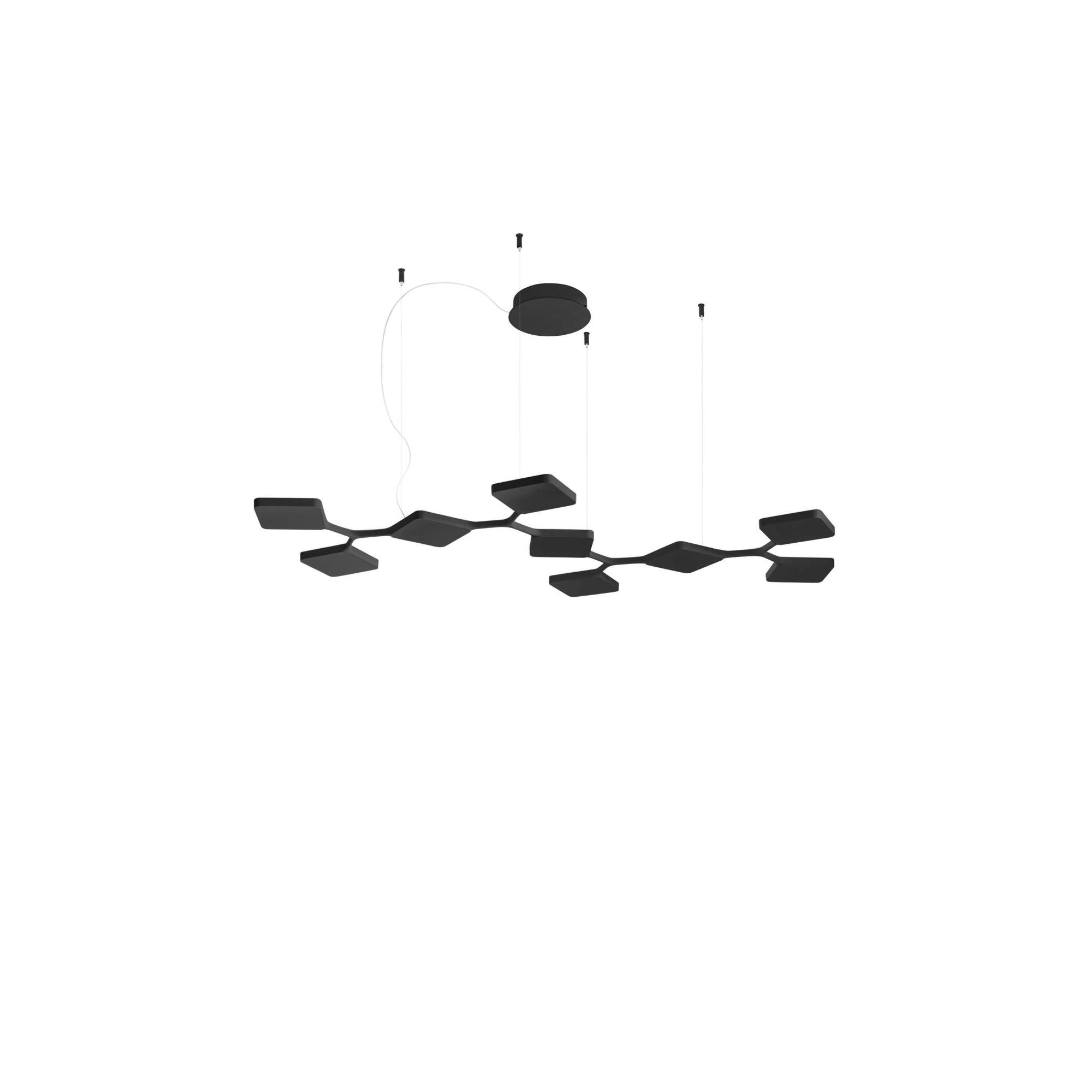 Stilnovo Quad Taklampa Linjär Svart