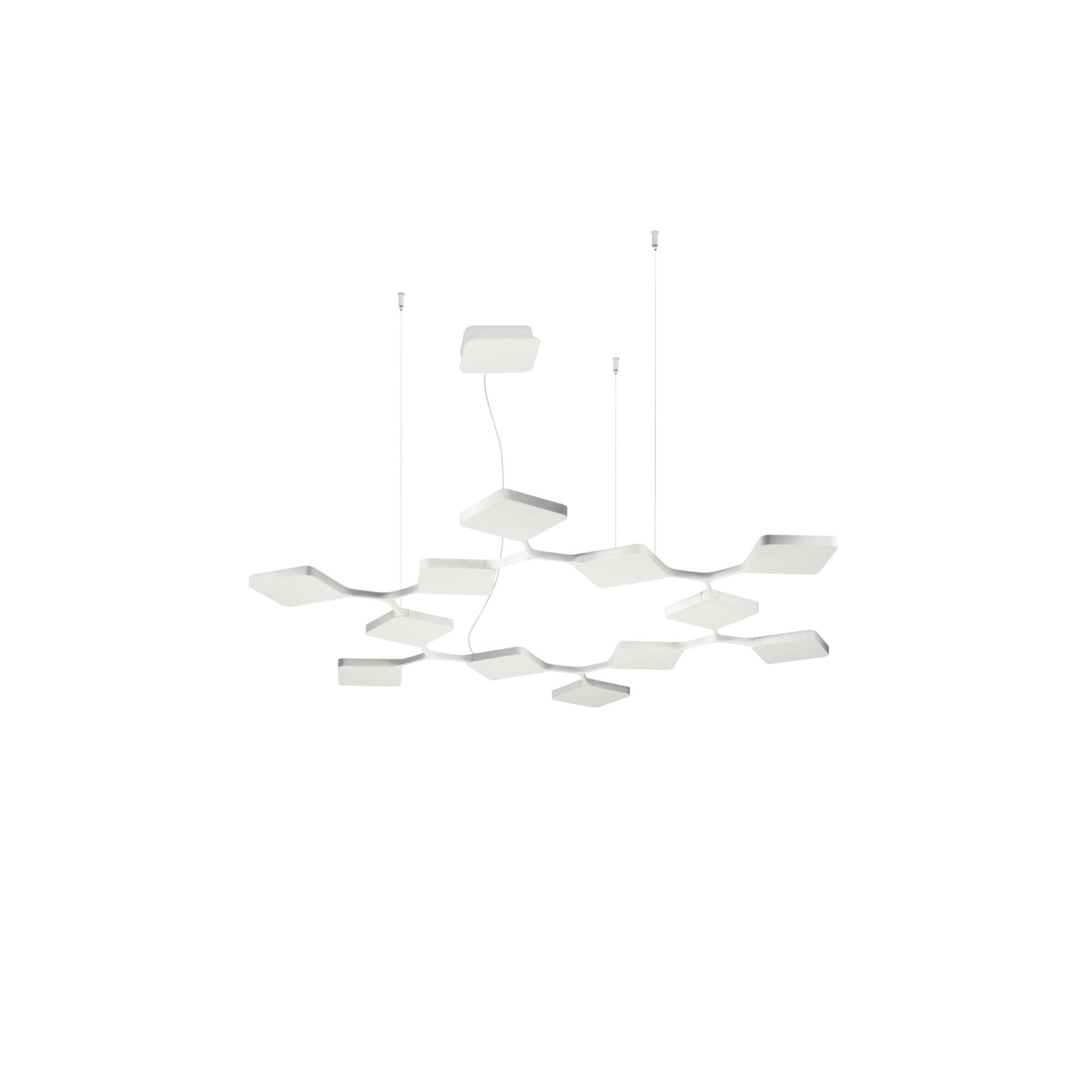 Stilnovo Quad Taklampa Cirkel Vit