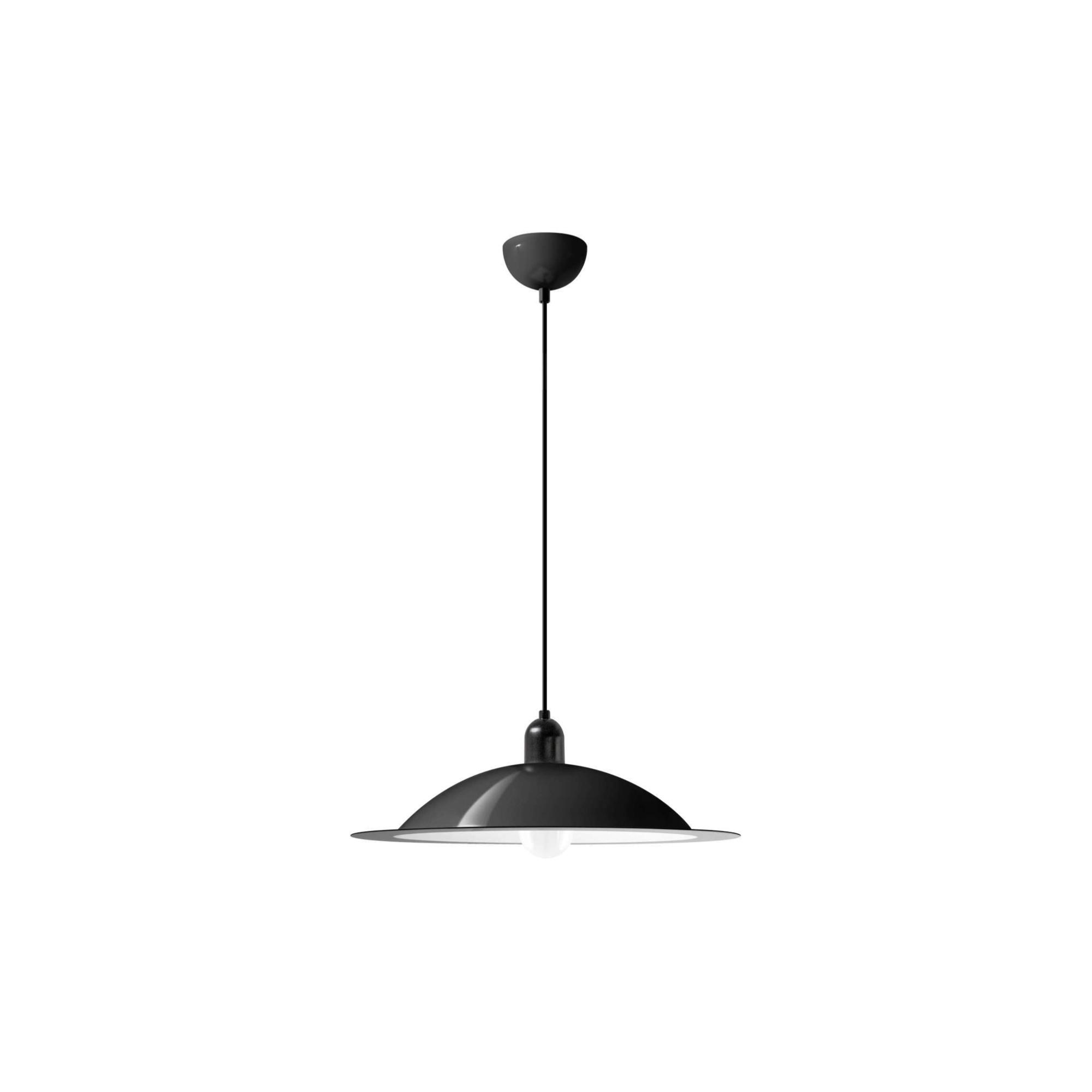 Stilnovo Lampiatta Pendant Large White/ Black