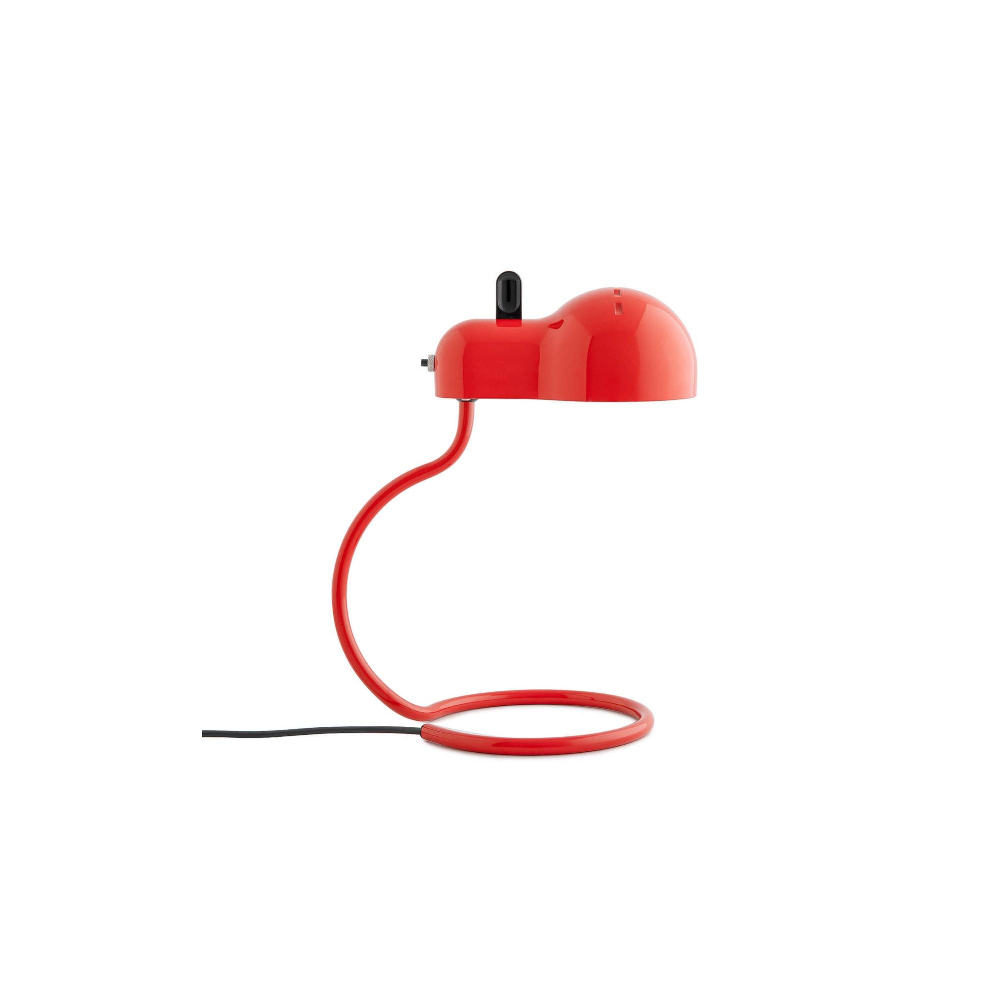 Stilnovo Minitopo Special Edition Table Lamp White/ Red