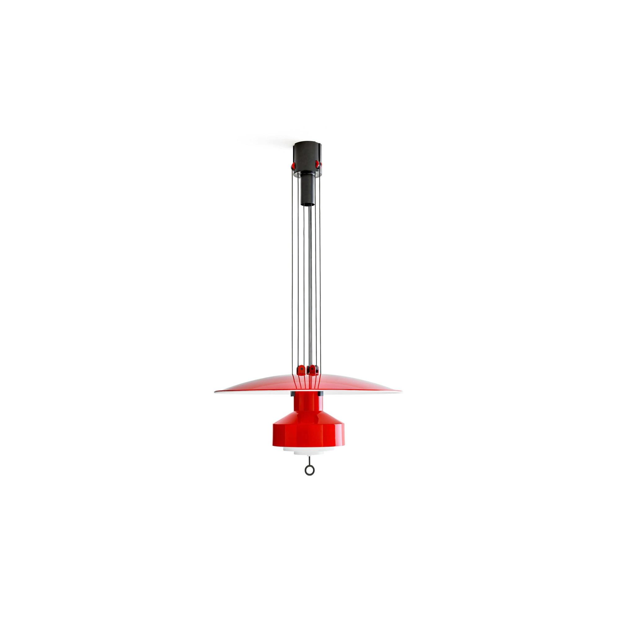 Stilnovo Saliscendi Pendant Red/ White