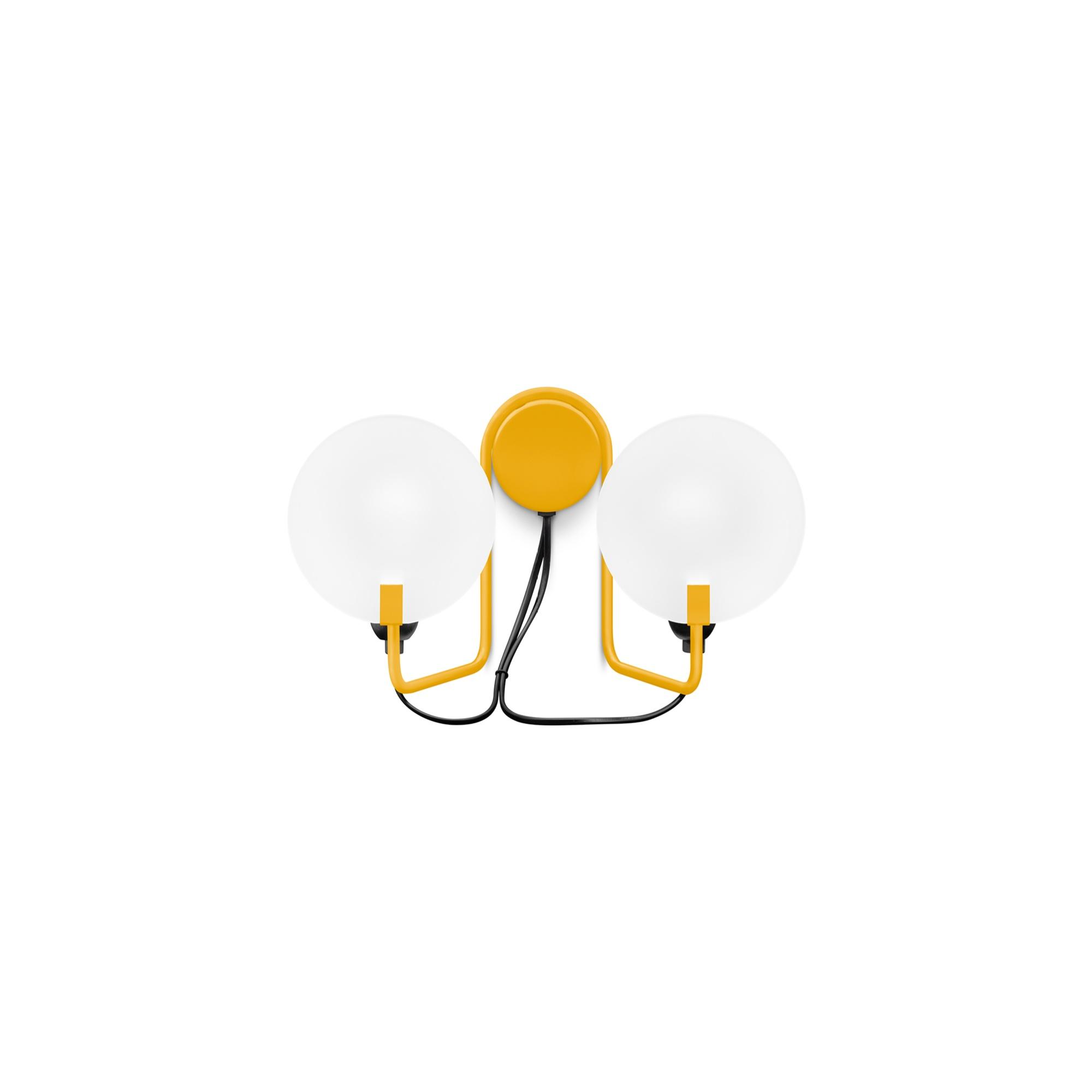 Stilnovo Bugia Vägglampa 2 Gul