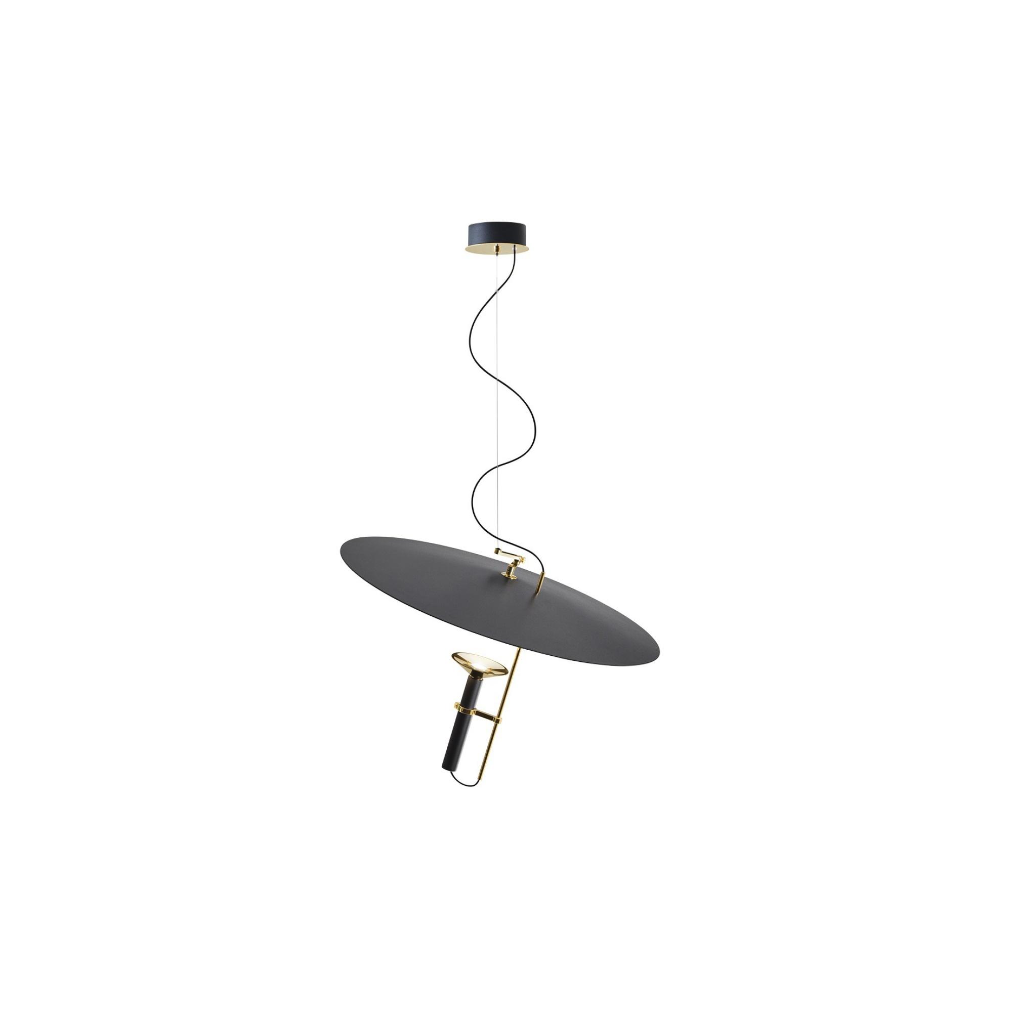 Stilnovo Luna Pendant White/ Black