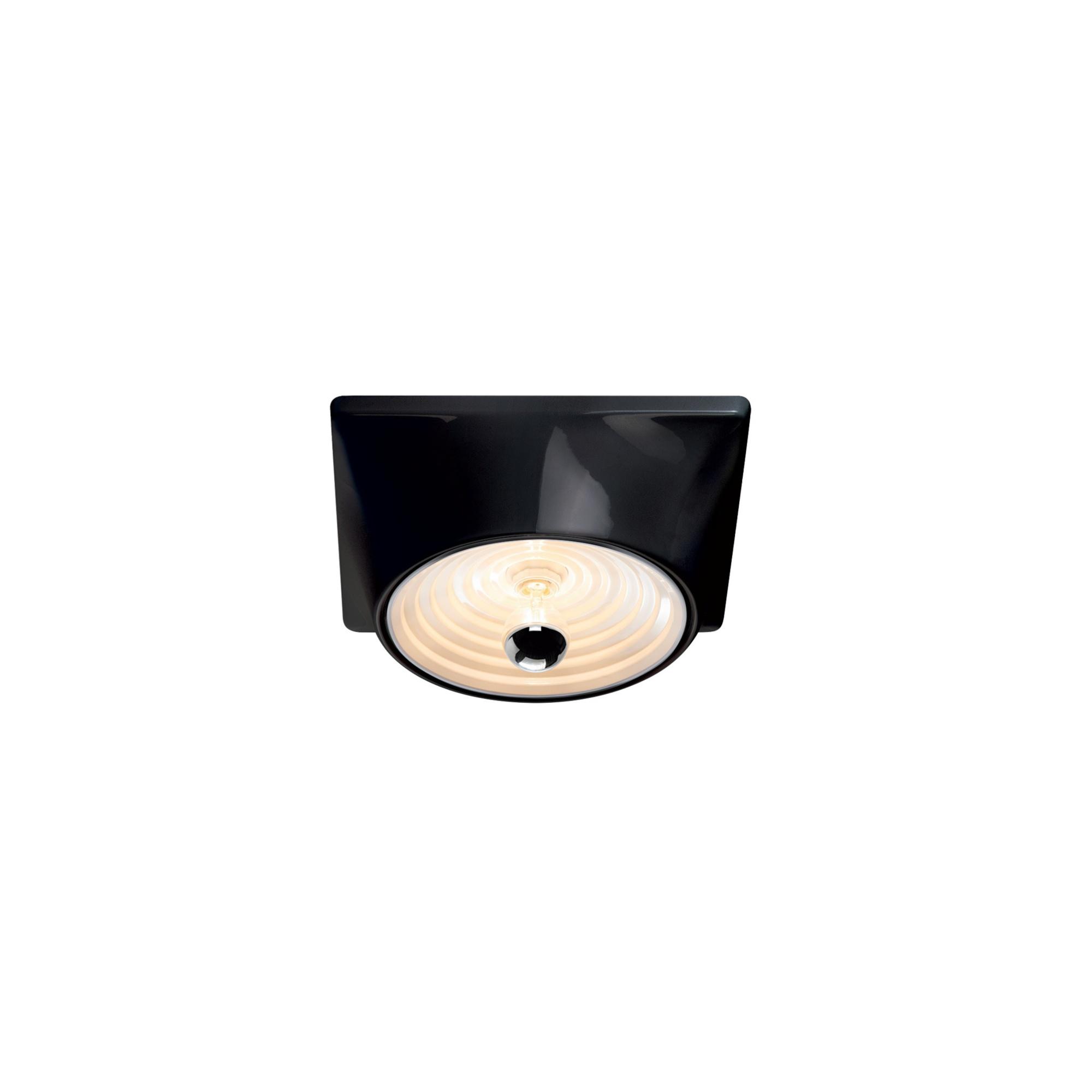 Stilnovo Goletta Wall Lamp Glossy Black/ White