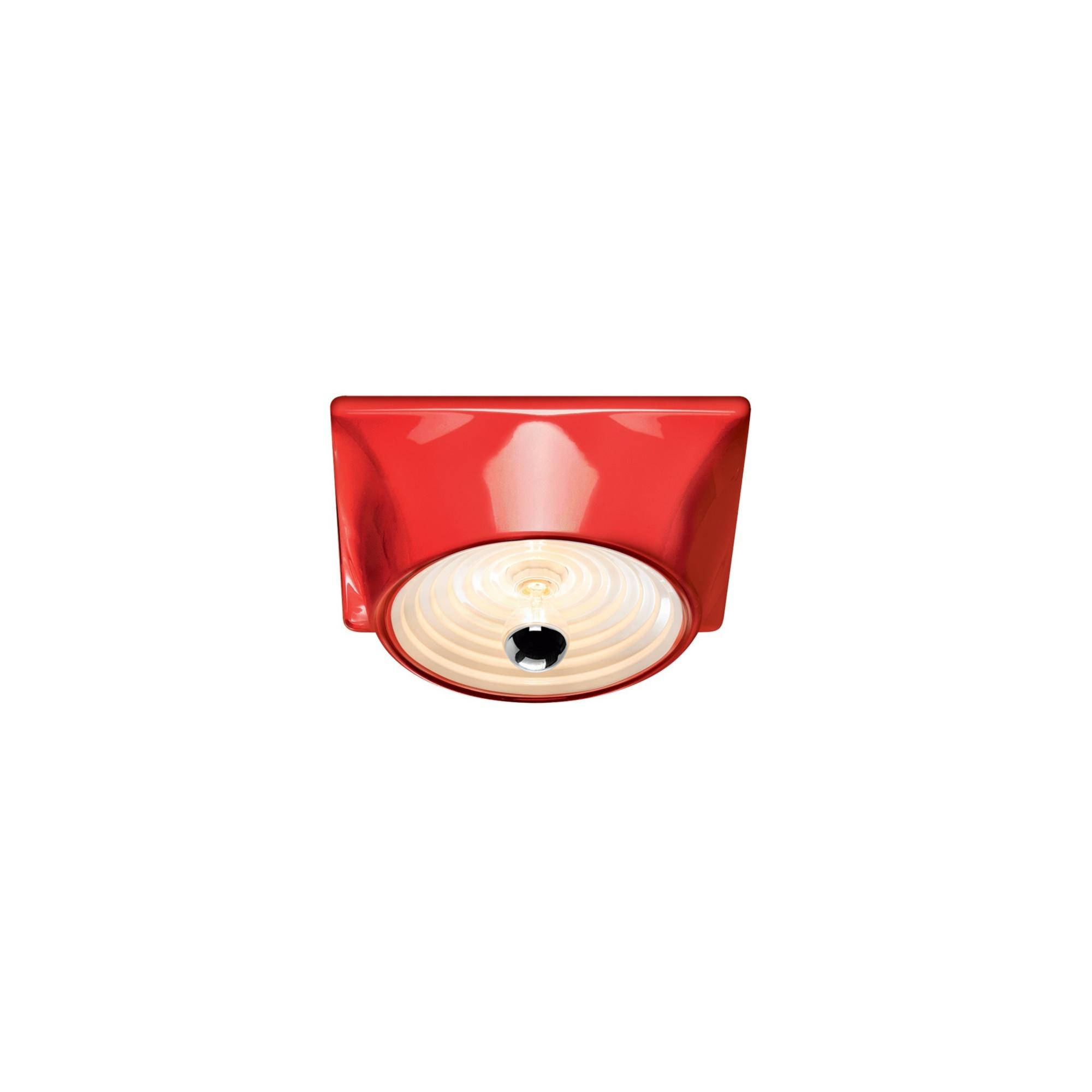 Stilnovo Goletta Wall Lamp Glossy Red/ White