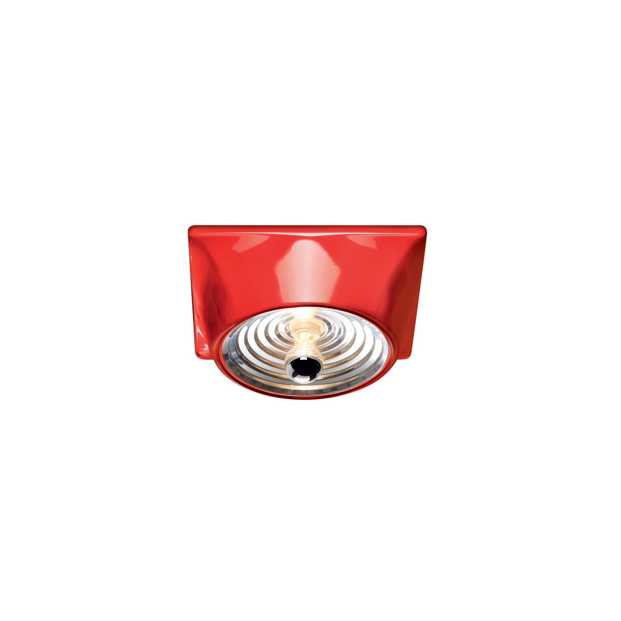 Stilnovo Goletta Wall Lamp Glossy Red/ Transparent