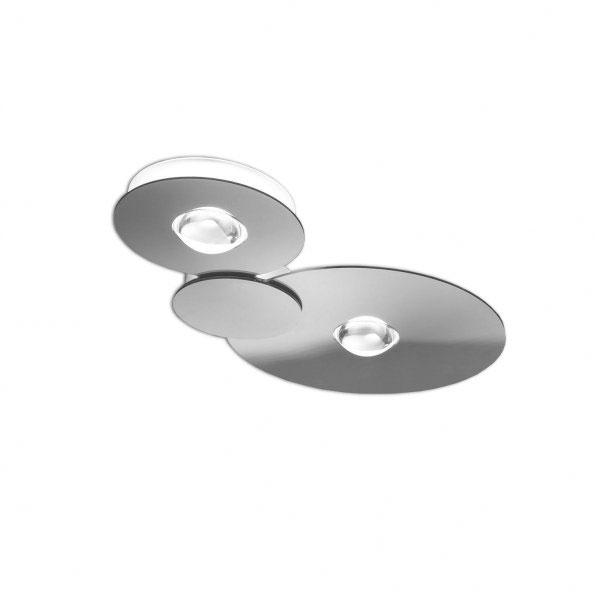 Lodes Bugia Double 2700K Ceiling Light Chrome