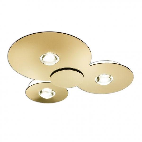 Lodes Bugia PL3 Ceiling Light Gold