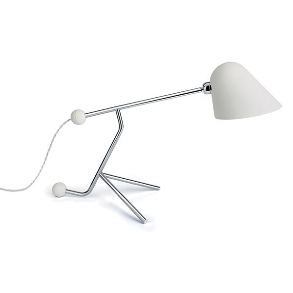 TATO Beghina Table Lamp Matt White & Chrome