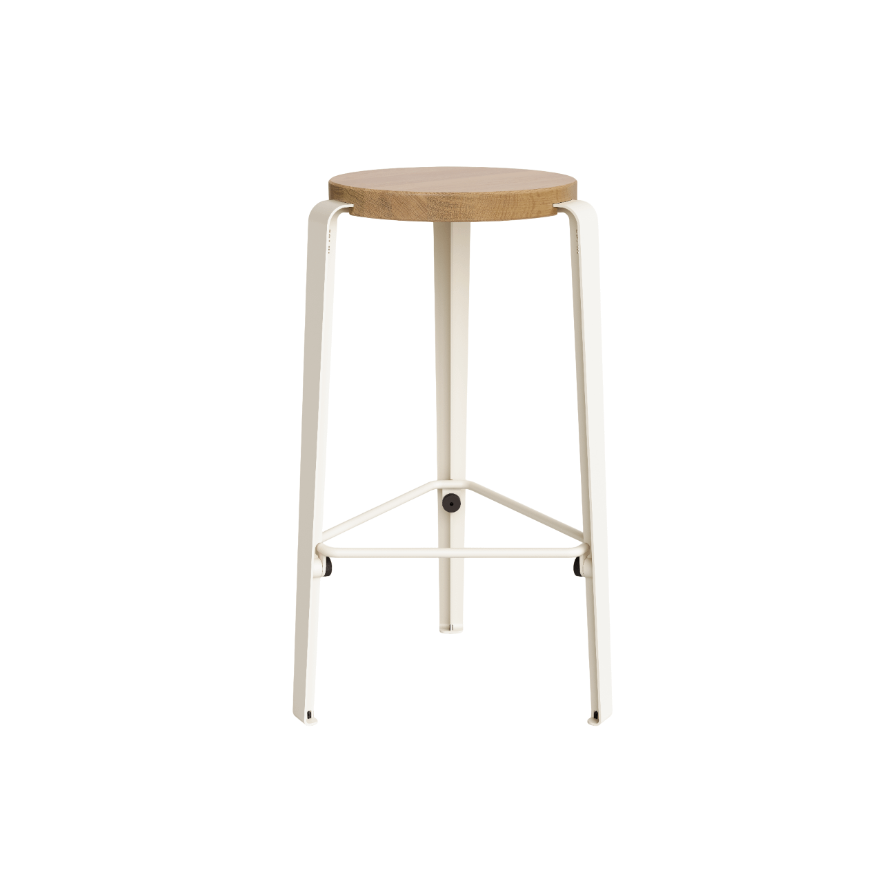 TipToe MI LOU Stool Oak/Cream White