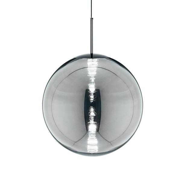 Tom Dixon Globe Lámpara Colgante Cromo LED