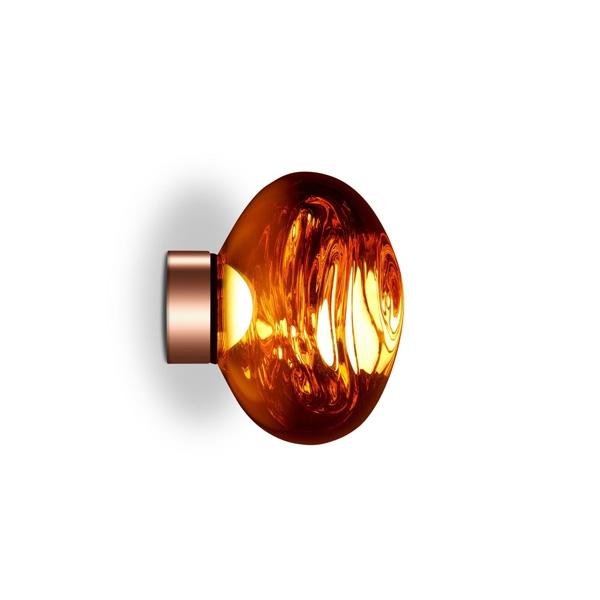 #1 - Tom Dixon Melt Surface Væg/Loftlampe LED Kobber Lille
