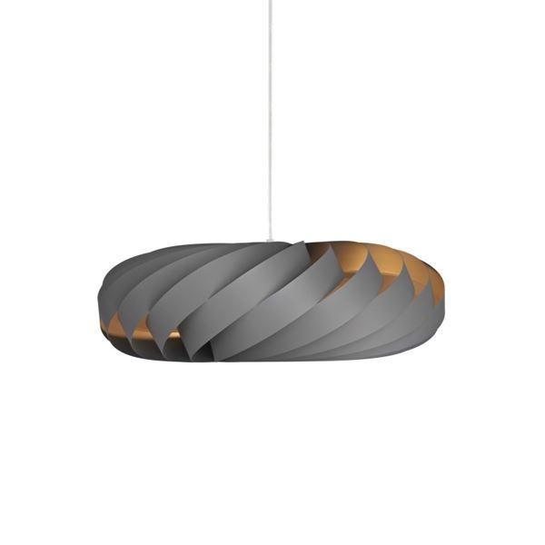 Tom Rossau TR5 Grå Lakeret Aluminium Pendel Lille