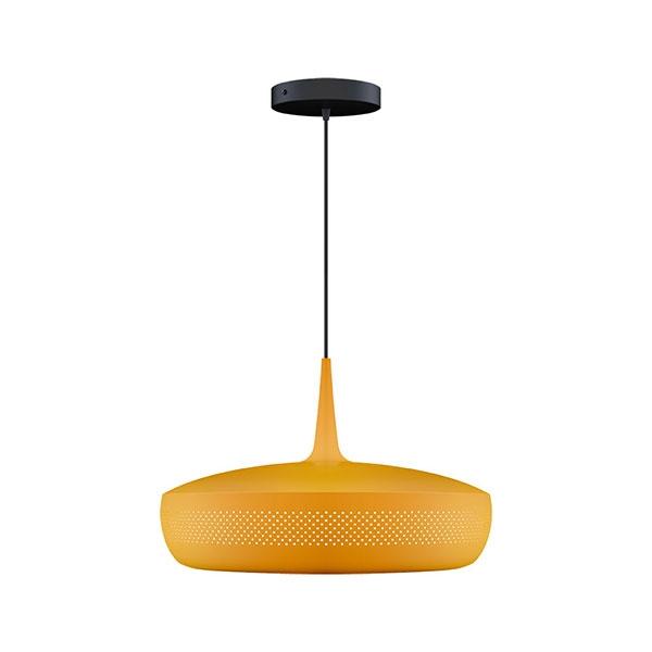 Umage Clava Dine Pendant with Rosette Yellow/ Black