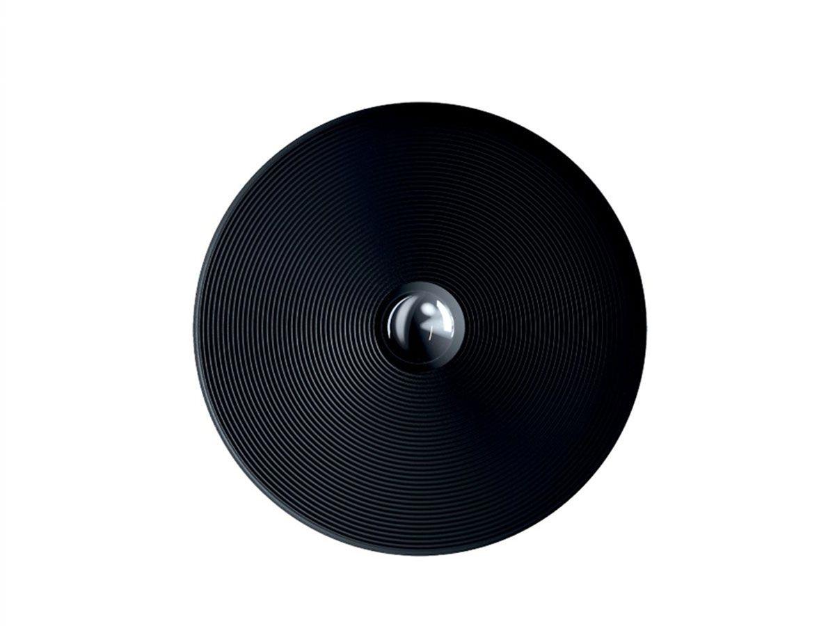 Lodes Vinyl Wand-/ Deckenleuchte Ø60 Deep Black