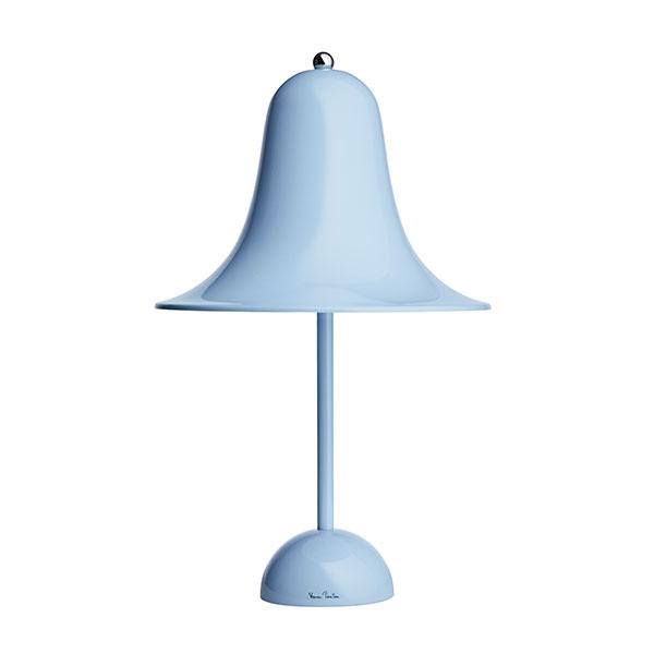 Verner Panton Pantop Tischlampe Hellblau Ø23 cm