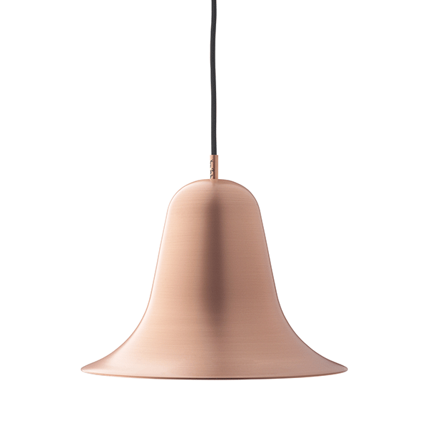 Verner Panton Pantop Pendelleuchte Gebürstetem Kupfer