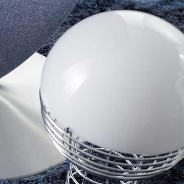 Verner Panton Wire Table Lamp White