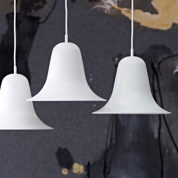Verner Panton Pantop Pendant Mat White