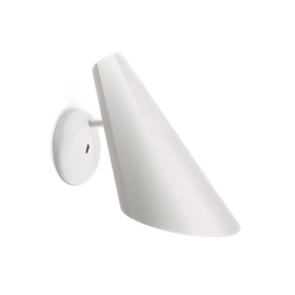 Vibia I.Cono Wandlamp Glanzend Wit