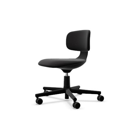 Silla de Oficina Vitra Rookie Gris Oscuro/Negro/ Negro Profundo