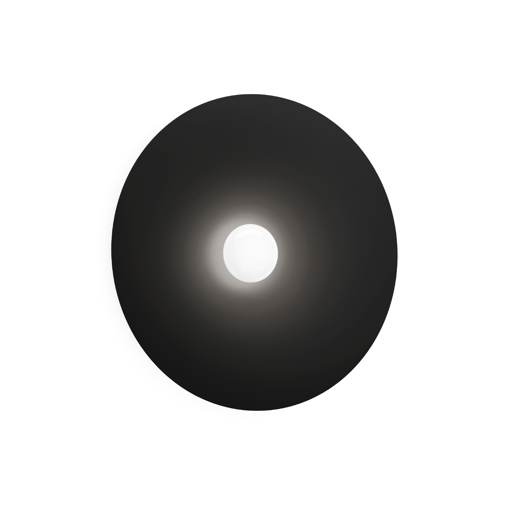 Wever & Ducré CLEA 3.0 Væglampe 2700K Mat Sort