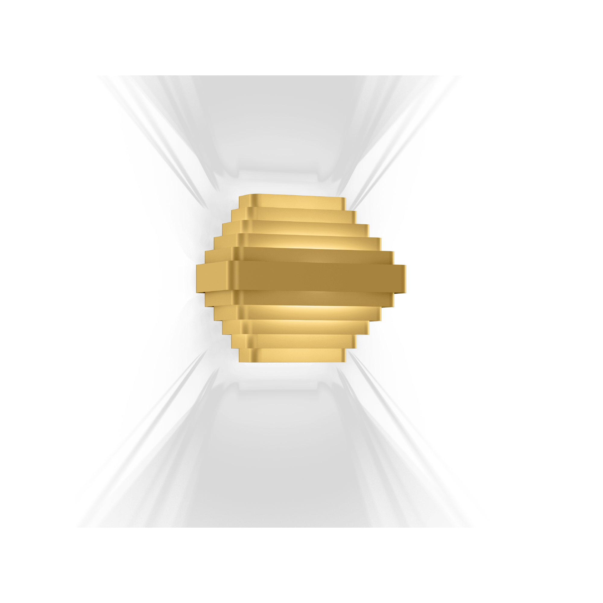 Wever & Ducré J.J.W. 01 Væglampe Guld