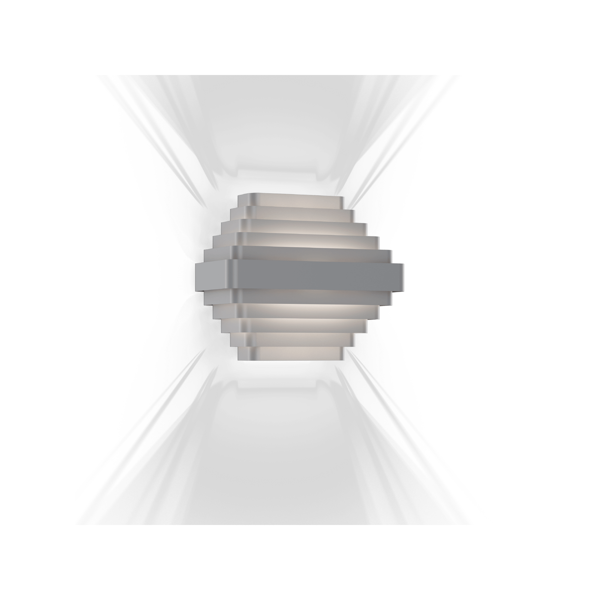 Wever & Ducré J.J.W. 01 Væglampe Sølv