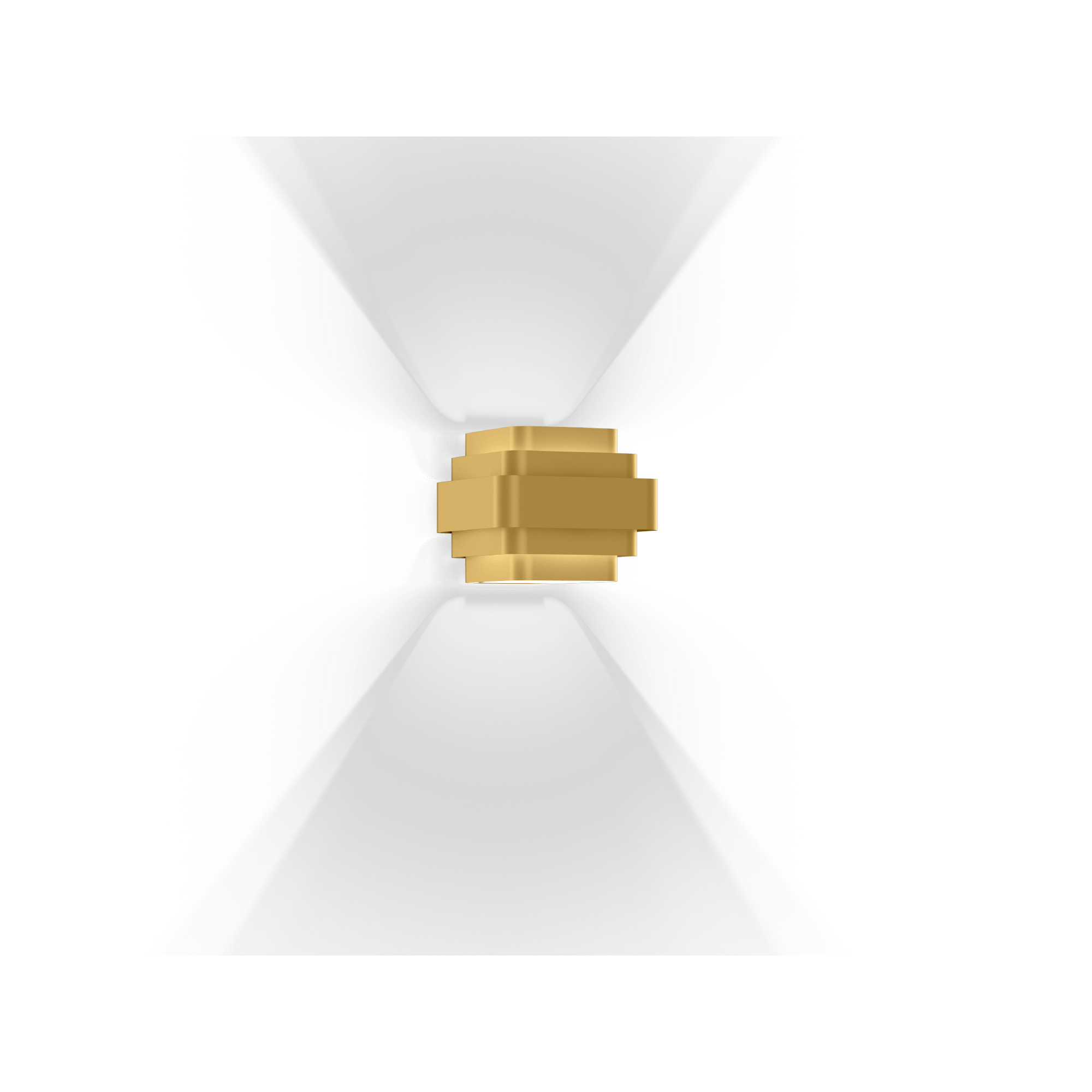 Wever & Ducré J.J.W. 02 Væglampe Guld