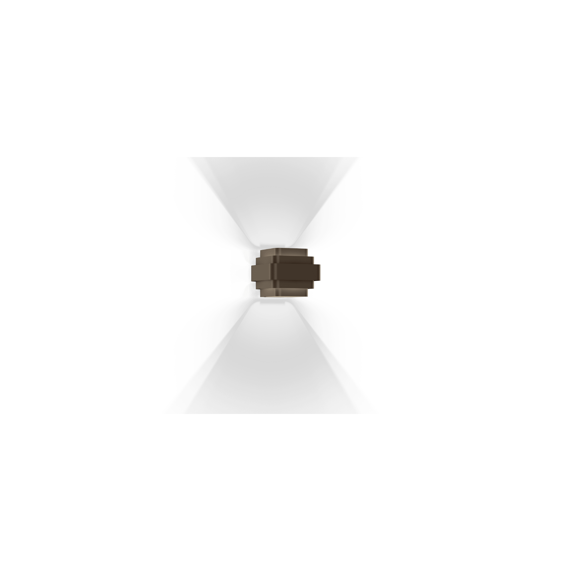 Wever & Ducré J.J.W. 02 Væglampe Bronze