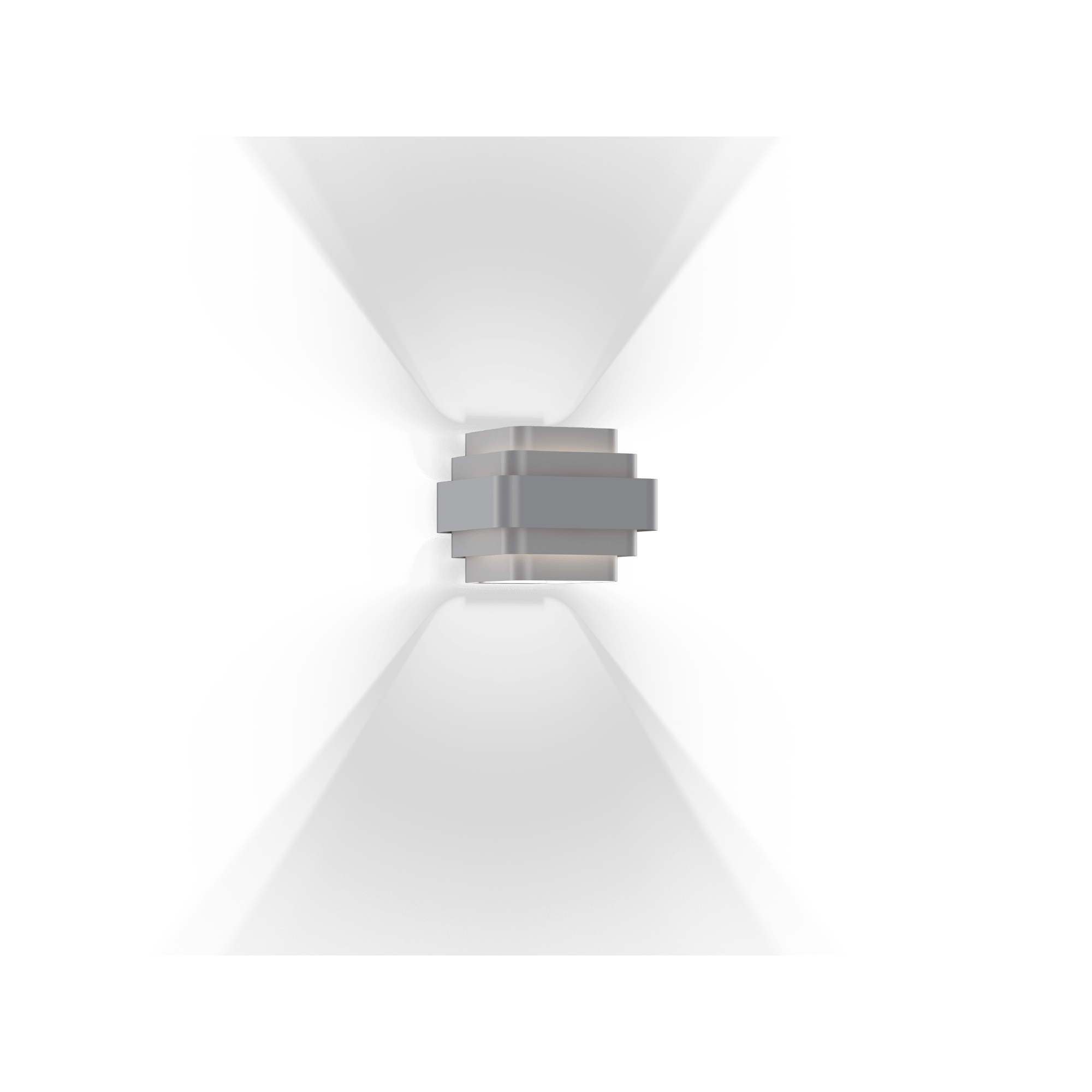 Wever & Ducré J.J.W. 02 Væglampe Sølv