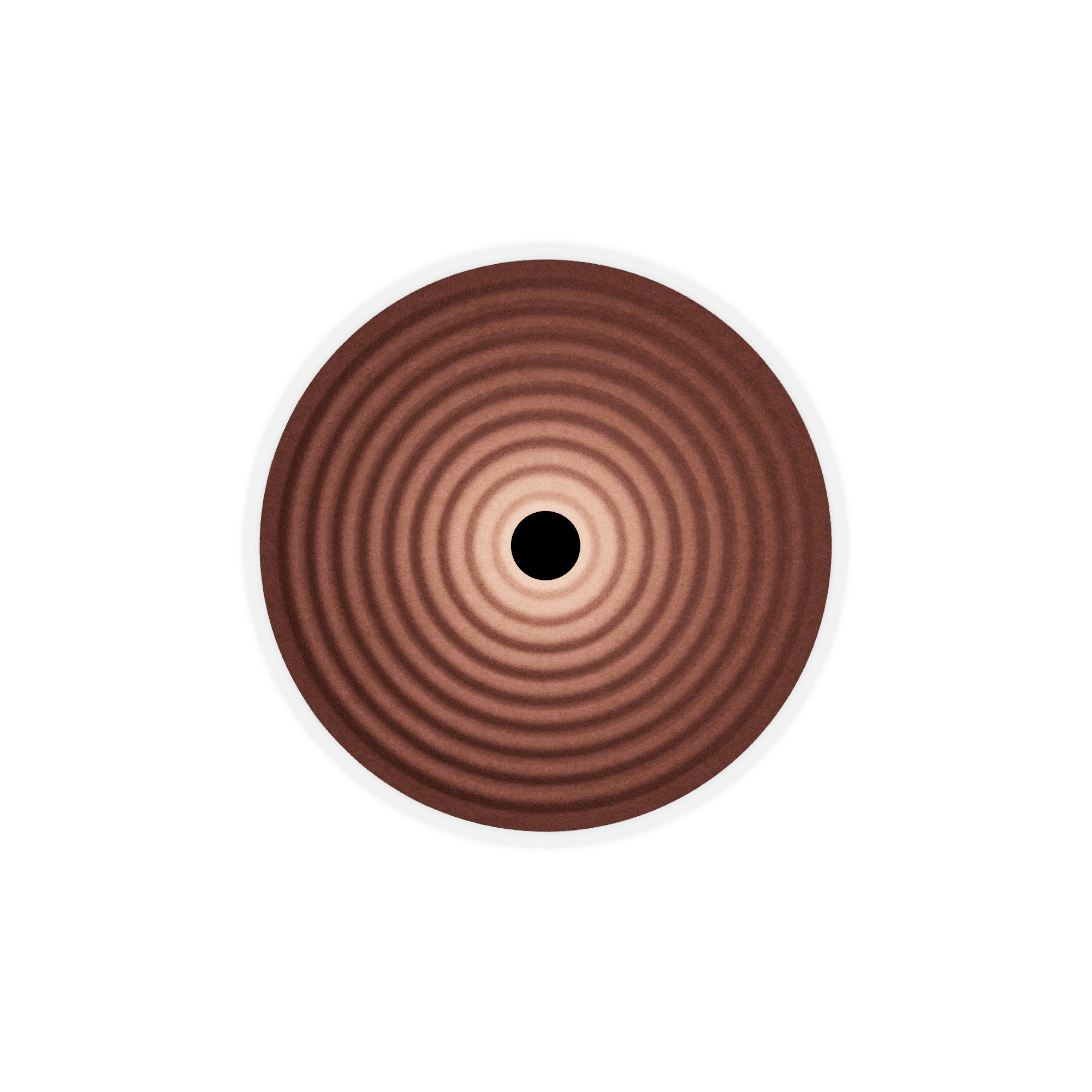 Wever & Ducré TAPIS SOFT 1.0 Væglampe Felt Oxide Red