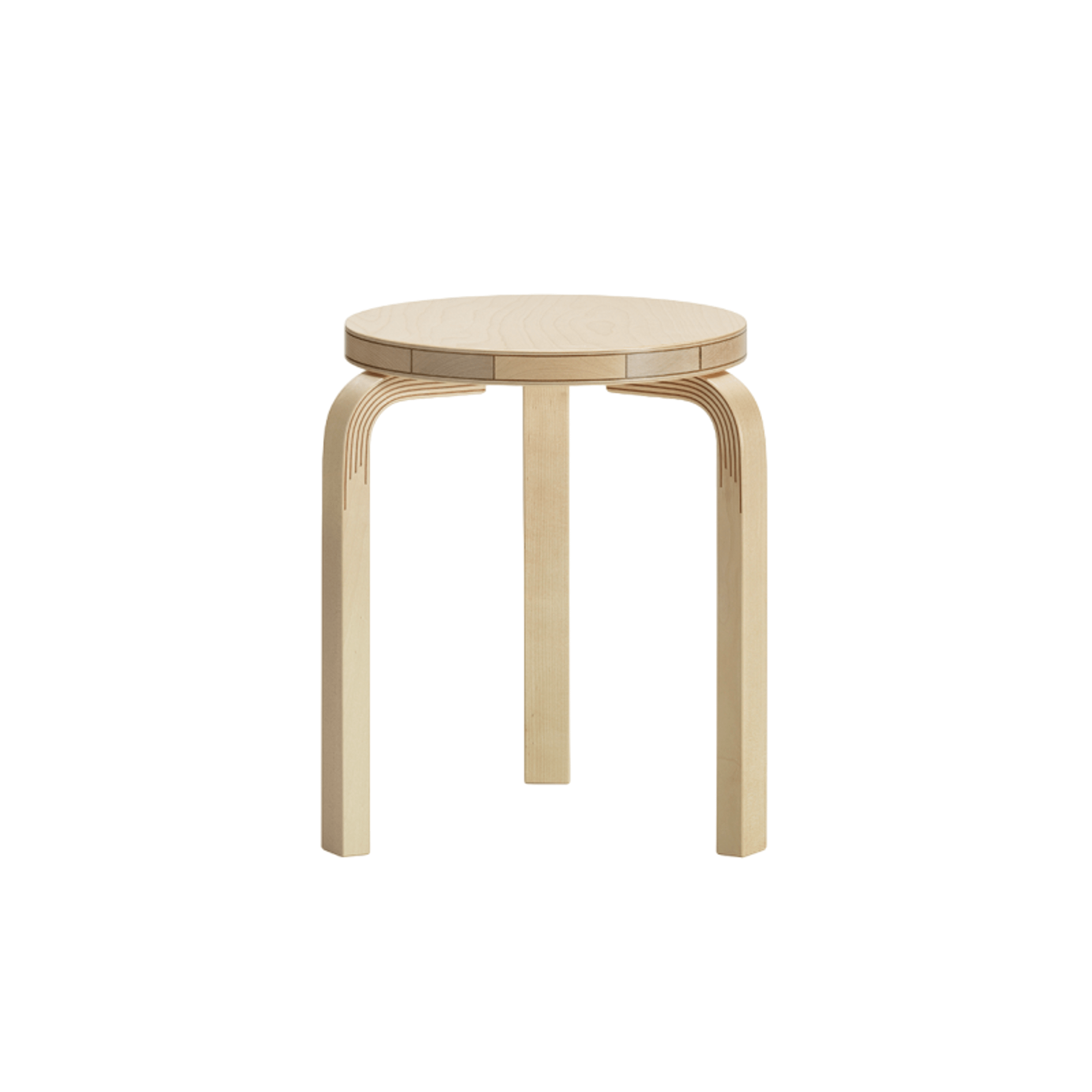 Artek 60 Hocker Kontrasti Limited Edition Birke