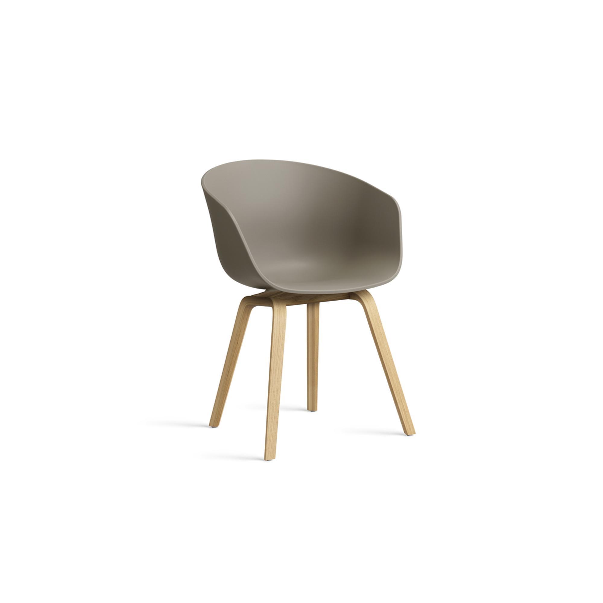 Chaise de salle à manger HAY AAC22 Chêne/Kaki