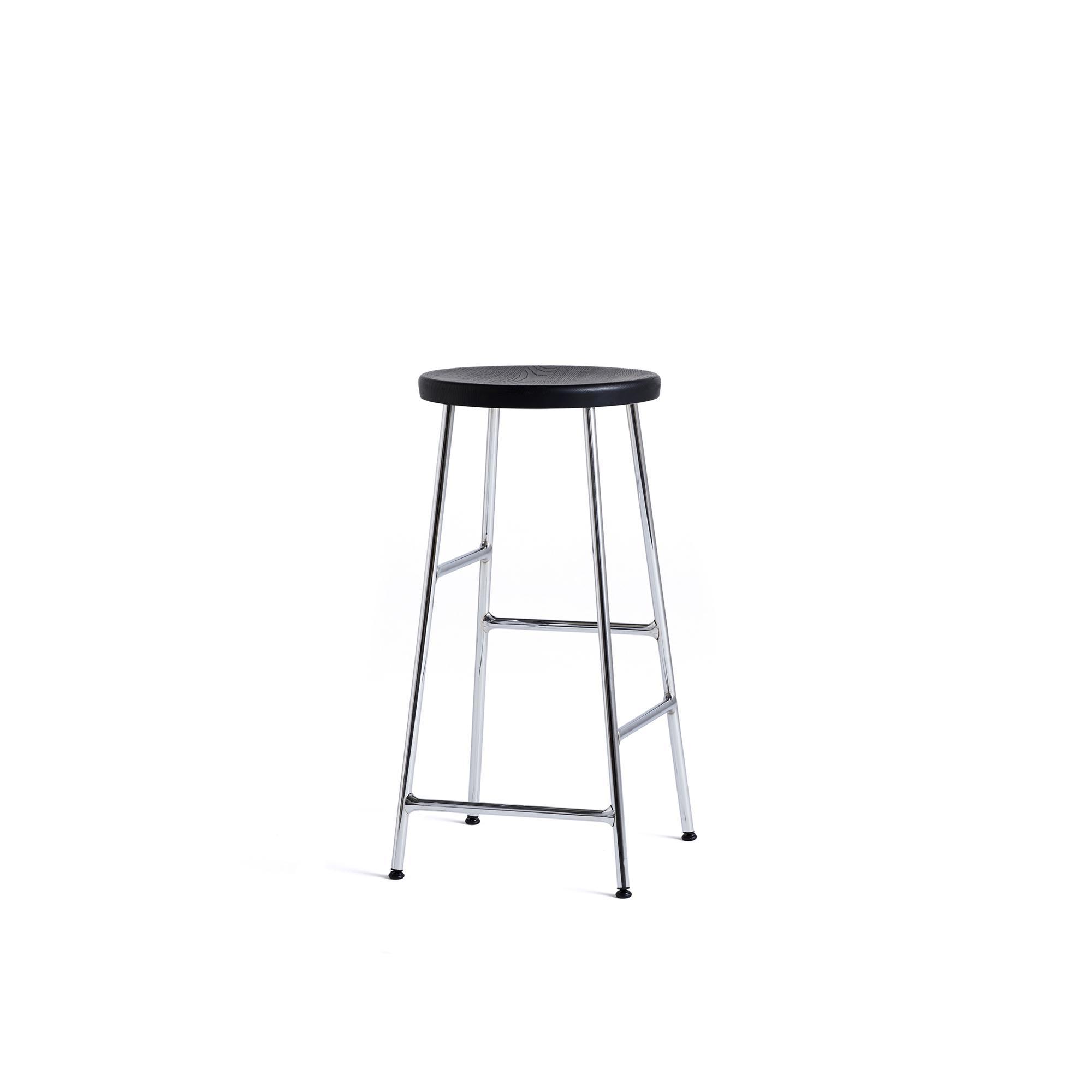 HAY Cornet Bar Stool H65 Chrome/ Black