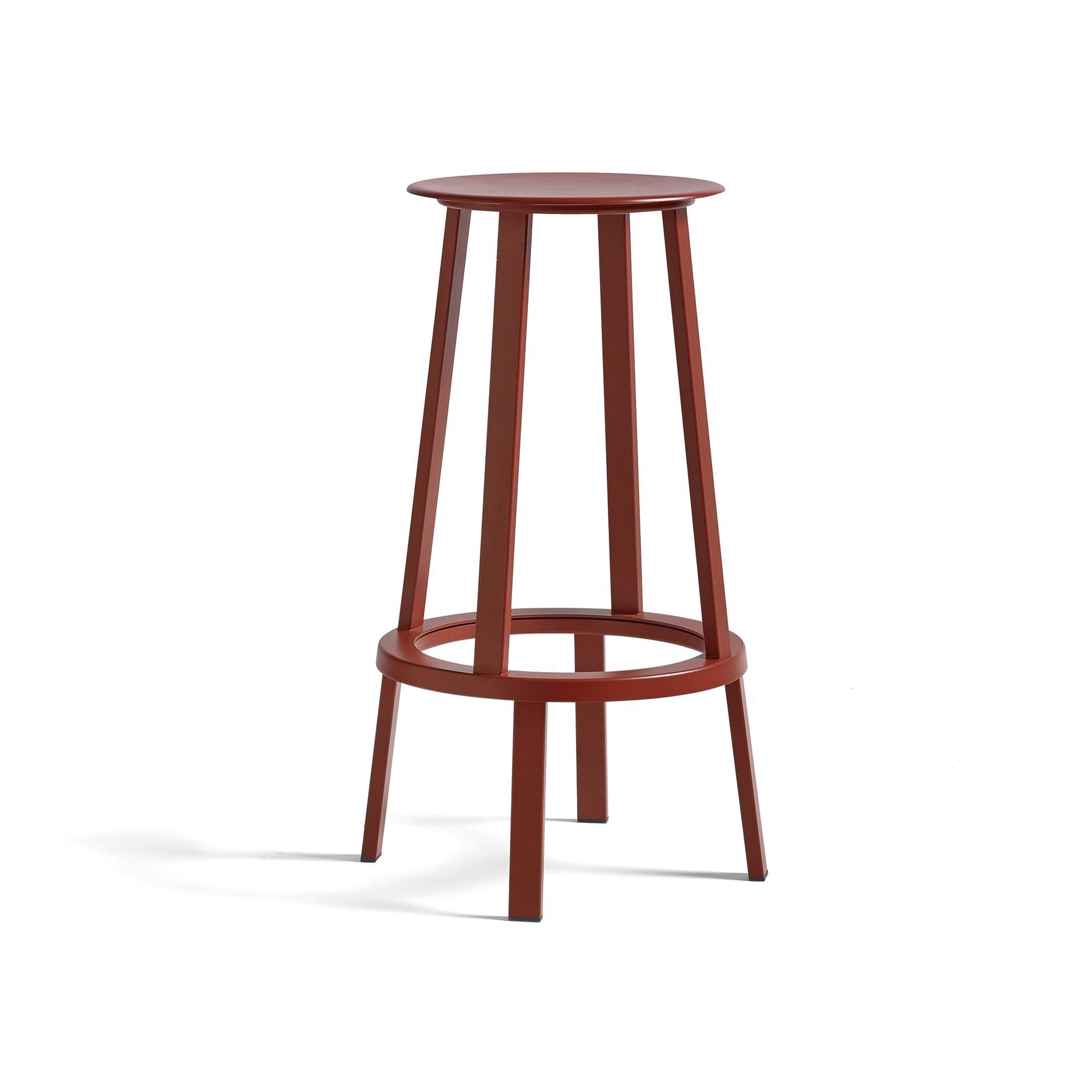 HAY Revolver Barstool High Red