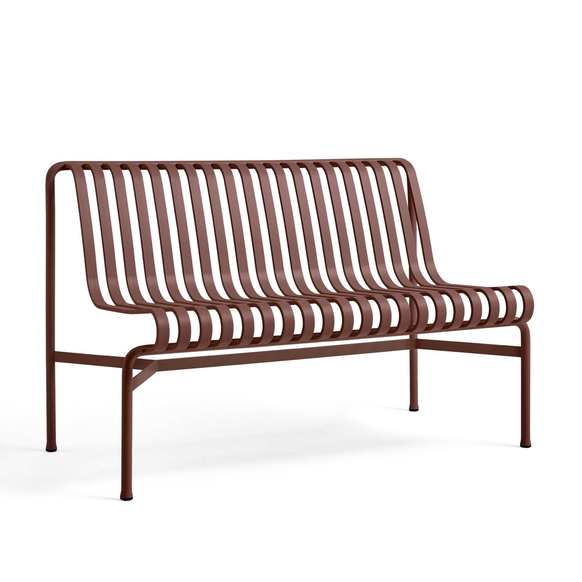 HAY Palisade Dining Bench Iron Red