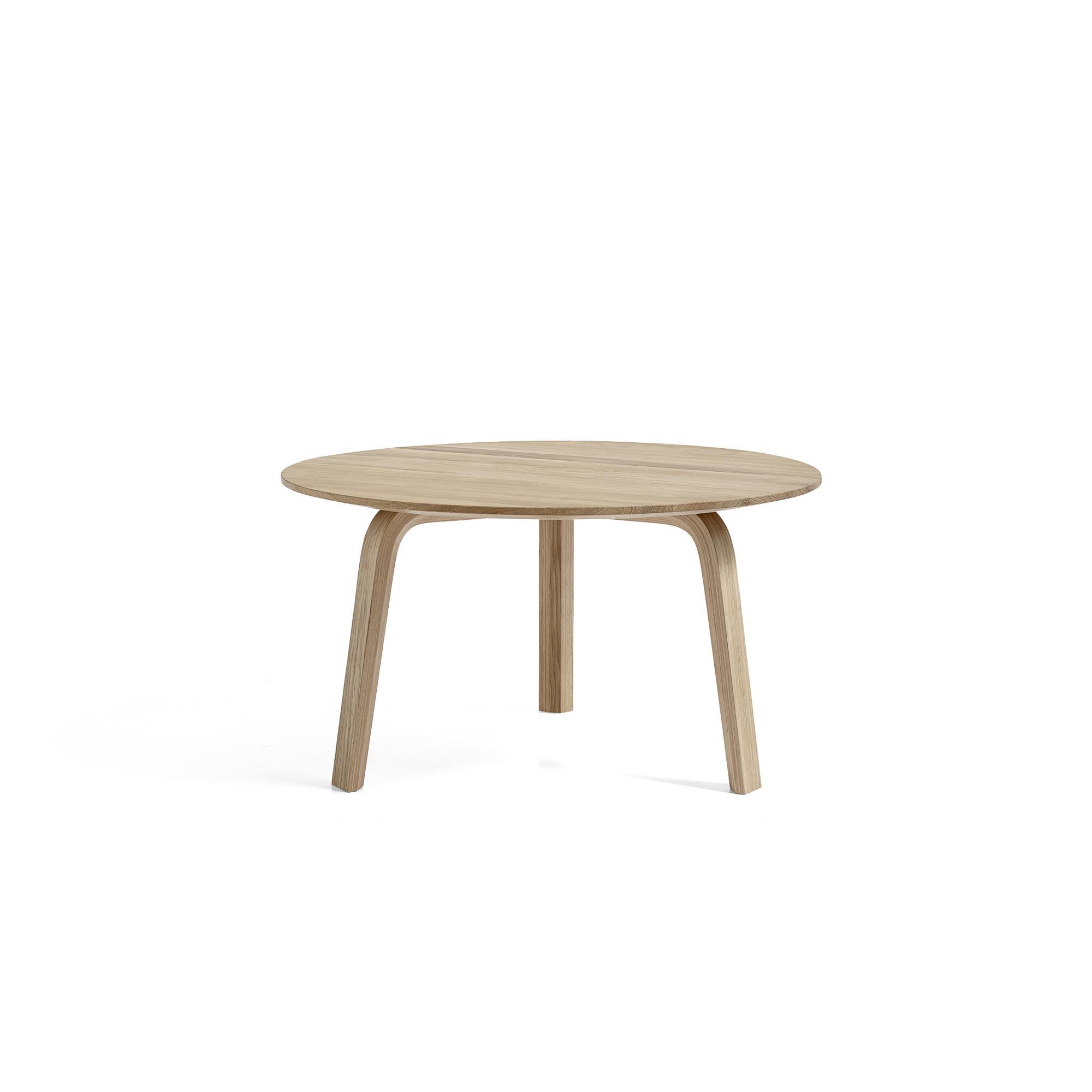 HAY Bella Coffee Table Ø60 x H32 Lacquered Oak