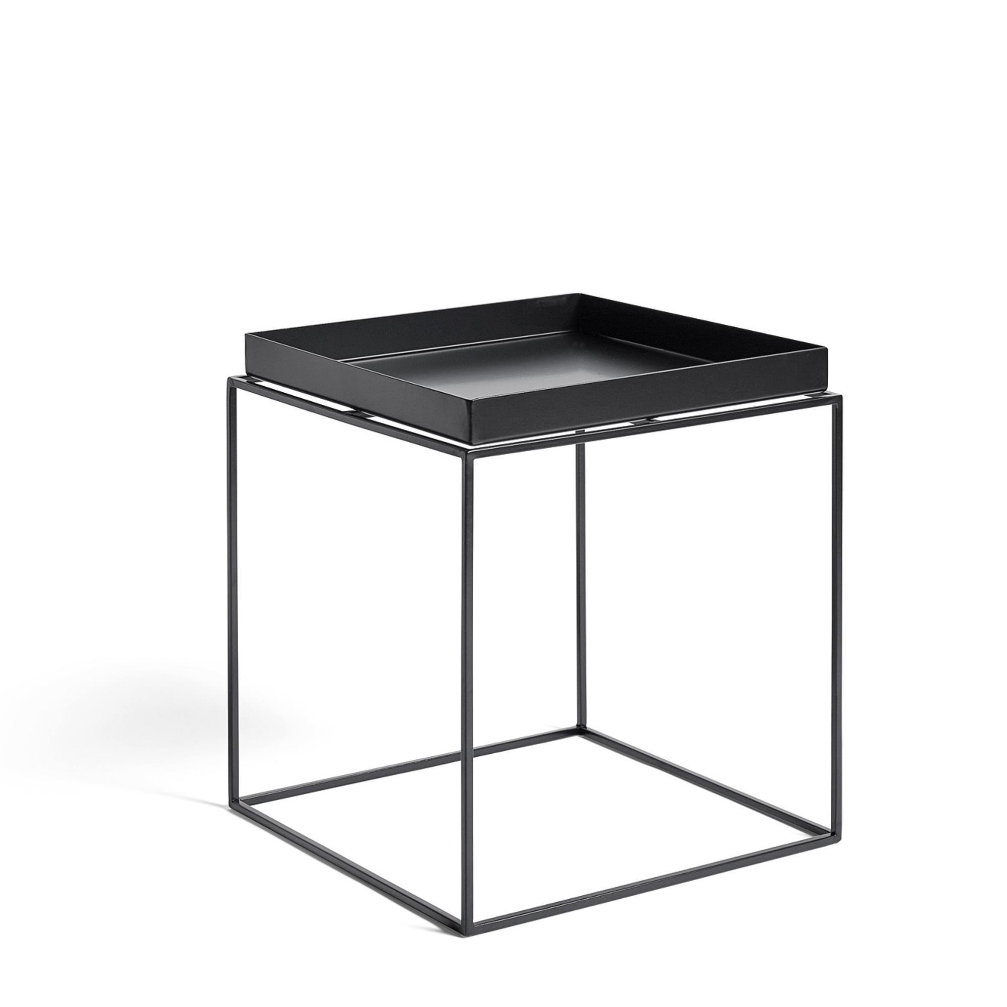 HAY Tray Side Table Medium Black