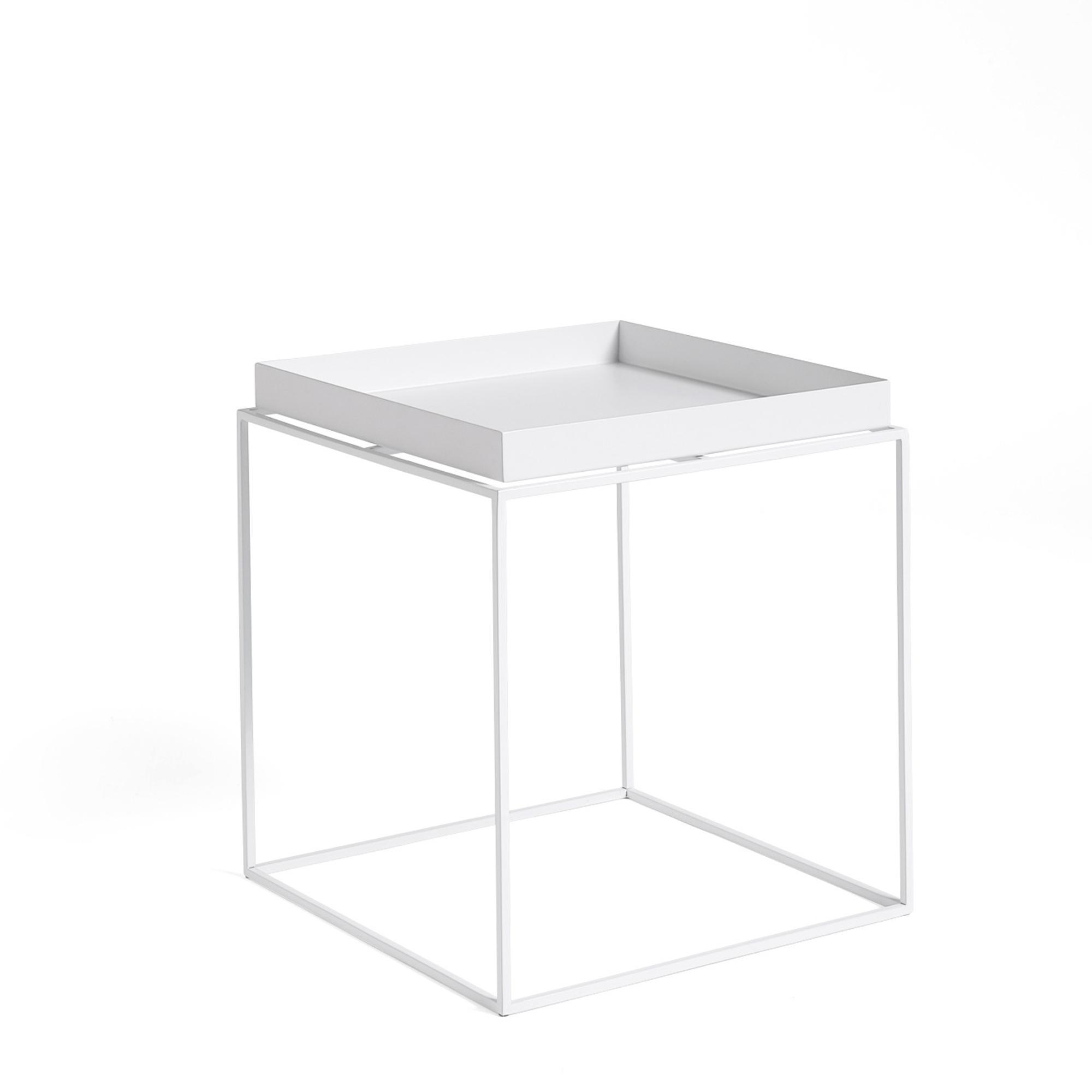 HAY Tray Side Table Medium White