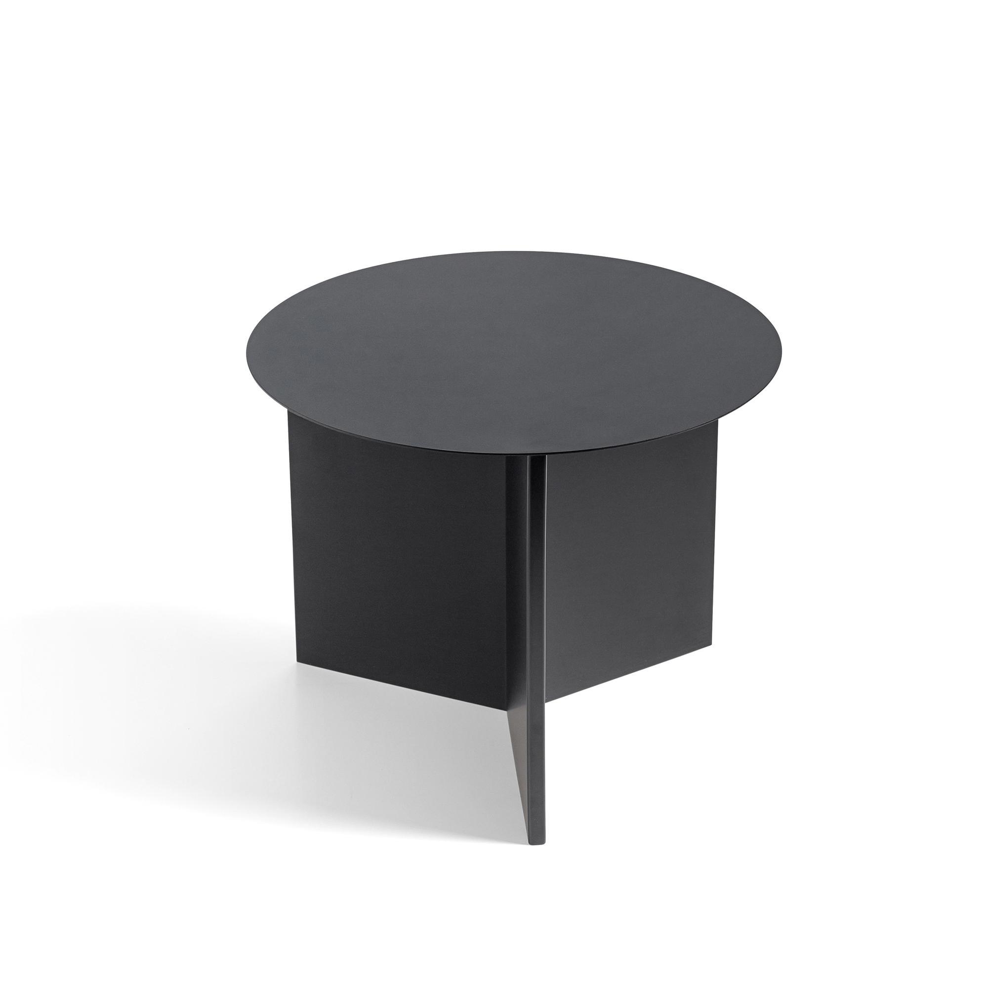 HAY Slit Coffee Table Round Ø45 Black