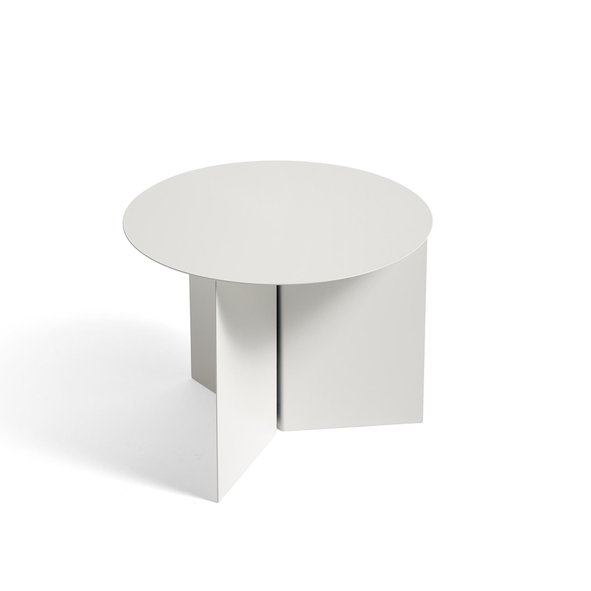 HAY Slit Coffee Table Round Ø45 White