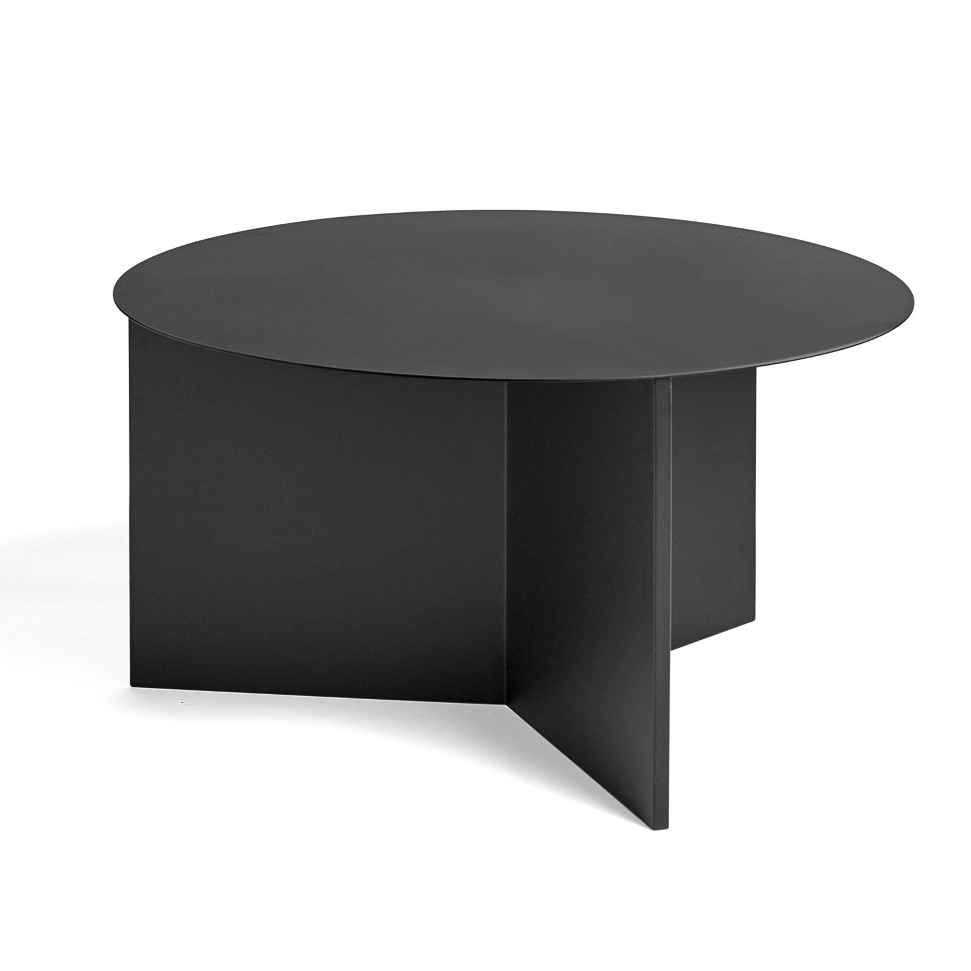 HAY Slit Coffee Table Round Ø65 Black