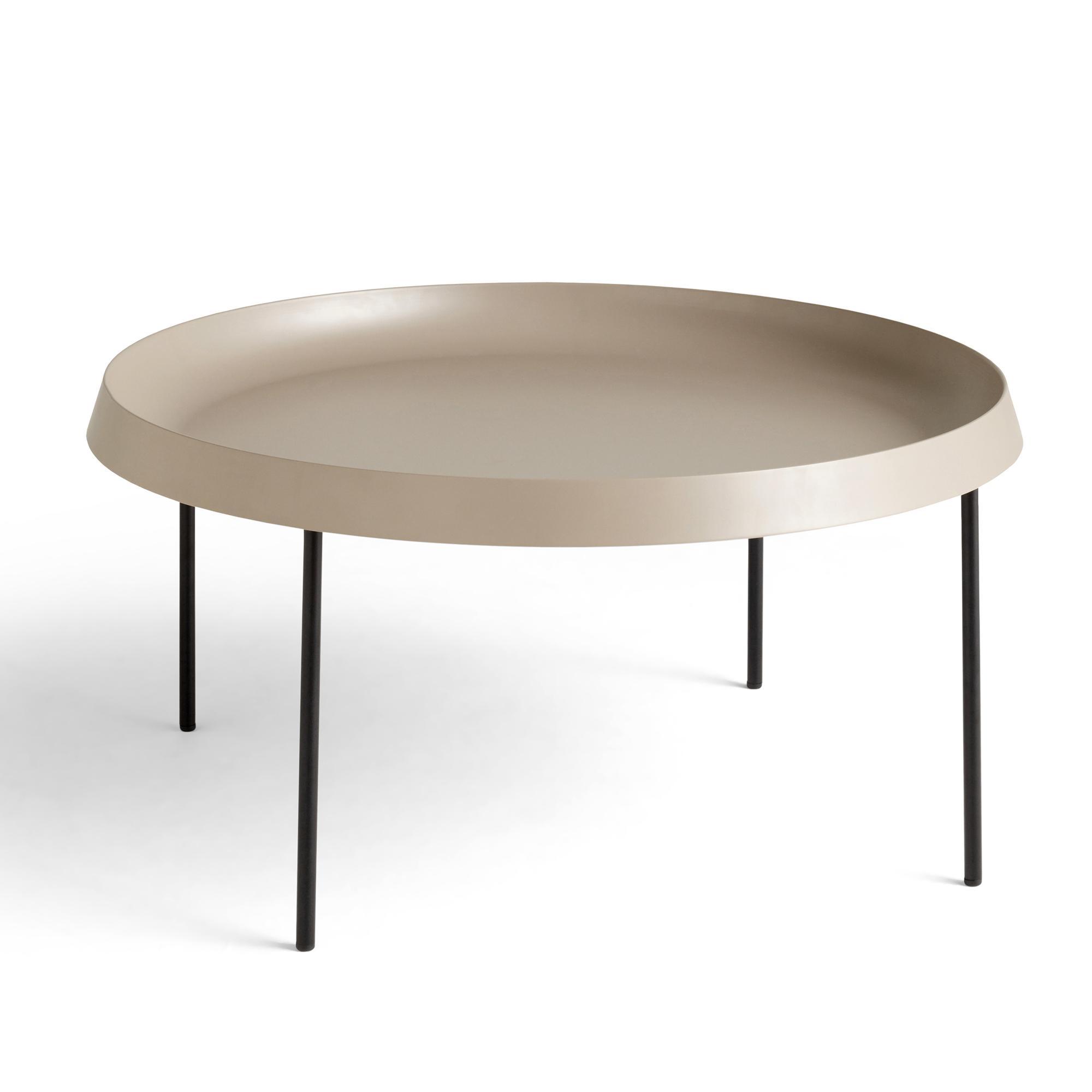 HAY Tulou Coffee Table Ø75 x H35 Mocca/ Black